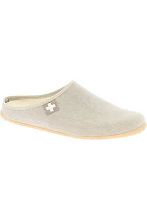 Living Kitzbühel Dames en Heren pantoffels Cotton - Schweizer Kreuz
