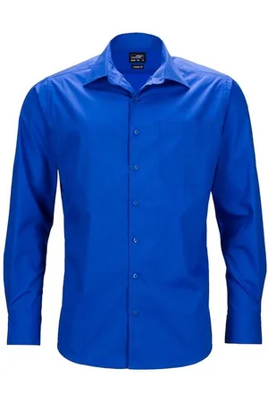 James & Nicholson James and Nicholson Heren Longsleeve Zakelijk Shirt