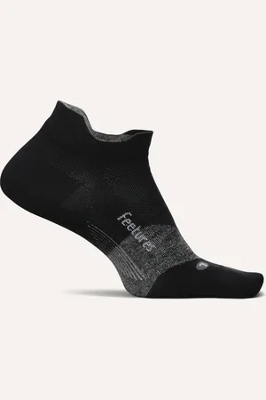 Feetures | Elite | Ultra Light | No Show Tab V2 | Hardloopsokken | Unisex | Black | 47-51