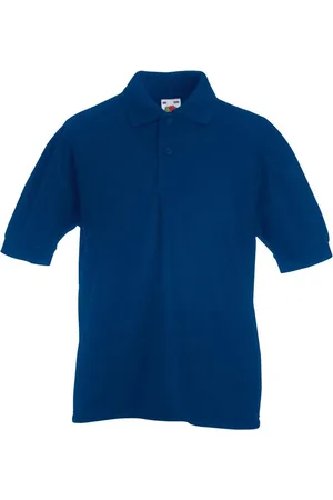 AWDis Fruit of the Loom Kinderen/Kinderen Unisex 65/35 Pique Polo Shirt