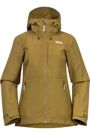Bergans Nordmarka Leaf Light Wind - Dames Jas - Olive Green