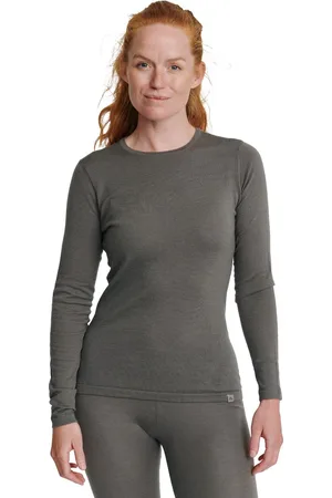 DANISH ENDURANCE Thermo Shirt met Lange Mouwen voor Dames - van Merino Wol - - XL