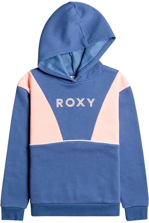 Roxy Cool On You Sweatshirt Vrouwen Bijou Blue - Maat 14 Years