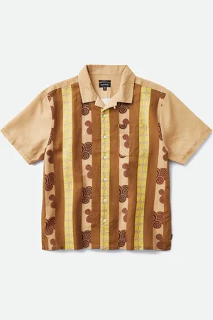 Brixton Maat XL - BUNKER S/S WVN Heren T-shirt