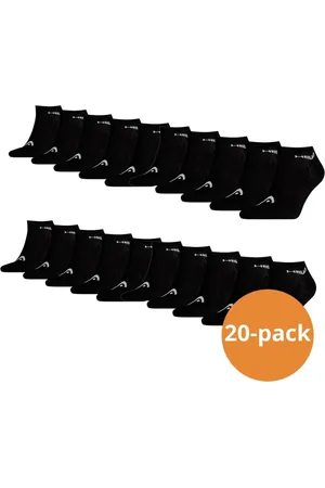 Head Sneaker Sokken - 20 paar sneakersokken - Unisex - - Maat 43/46