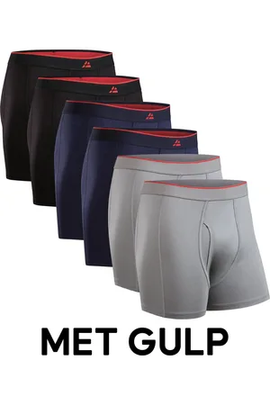 DANISH ENDURANCE Boxershorts Bamboe Viscose met Gulp - voor Heren- 6 pack - Maat M