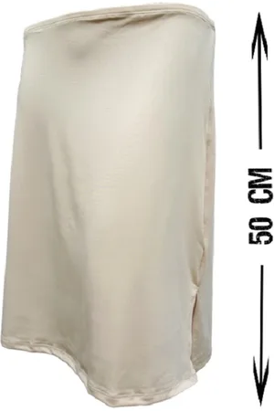 J&C JackyCeline Dames onderrok 50 cm 5568 | MAAT XL | huid