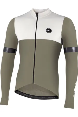 Nalini Heren - Fietsshirt - Lange Mouwen - Wielrenshirt - - Zwart - WARM WRAP JERSEY - XXXL