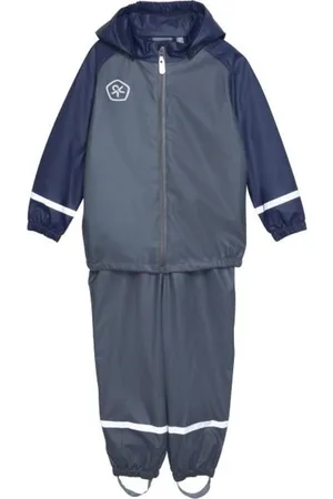 Color Kids Jassen Rain Set PU W. Fleece Lining