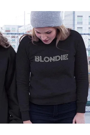 B and C Blondie & Brownie Trui (Blondie - Maat 4XL) | BFF Koppel Sweater | Best Friends Forever