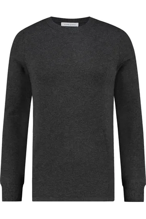 Purewhite Heren Regular Fit Essential Trui - - Maat M
