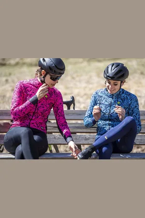Alé Alé Jersey LS Donna Papillon PR-R - Valt klein