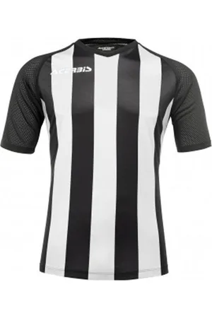 Acerbis Sports JOHAN STRIPED S/SL JERSEY (Sportshirt) BLACK/WHITE XL