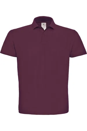 B and C Unisex Polo korte mouwen ID.001 merk maat 4XL