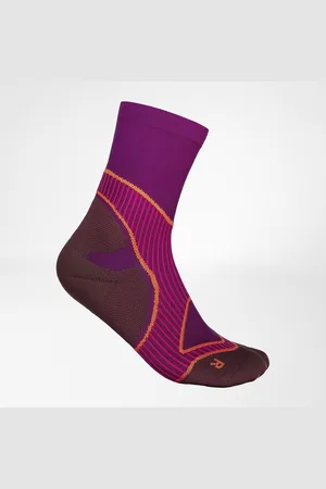 Bauerfeind Run Performance, Mid Cut Socks, women, roze, 35-37 - 1 Paar