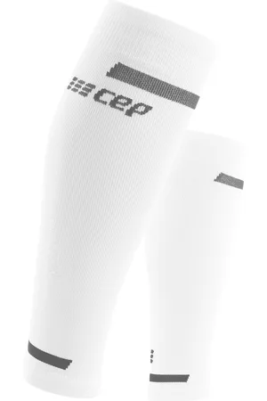 CEP The Run Calf Sleeves - Wit - Geslacht: Man, Kuitomtrek (centimeter): 45 - 50 cm