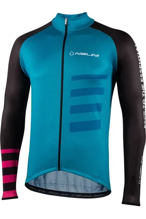 Nalini Heren - Fietsshirt - Lange Mouwen - Wielrenshirt - - LSSTRIPESJERSEY - S