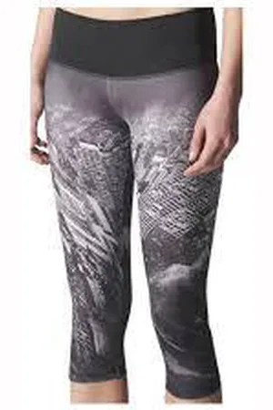 adidas Tight AIS - 3/4 Model - Dames - /Antraciet/Grijs - Maat S