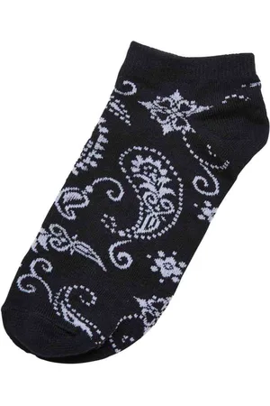 Urban classics Bandana pattern 5-pack Enkelsokken - 43/46