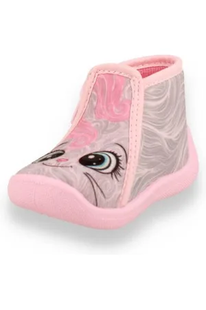 Mode-Mania Tooti meisjes pantoffel grijs 25