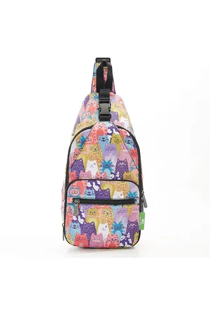 eco Crossbody Bag - I09ME - Multiple - Cats