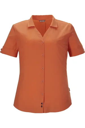 Killtec KOS 35 Women Woven Shirt - Outdoorblouse - Dames - Korte mouwen - - Maat 38
