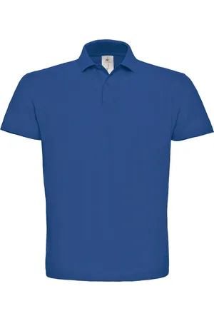 B and C Unisex Polo korte mouwen ID.001 merk maat M