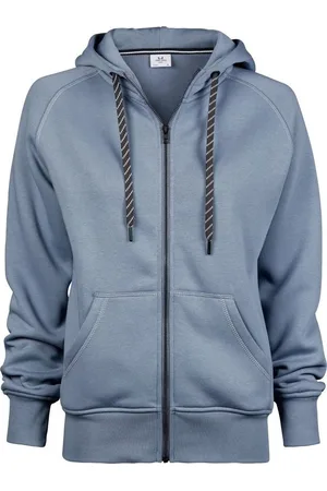 TeeJays Dames/dames Sweatshirt met volledige ritssluiting