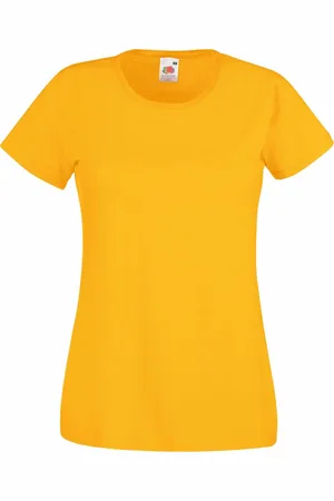 Fruit Of The Loom Dames/vrouwen Lady-Fit Valueweight Short Sleeve T-Shirt (Pak van 5)