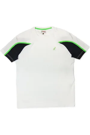 Australian Tennis Shirt - - Groen - Zwart - Maat L (52)