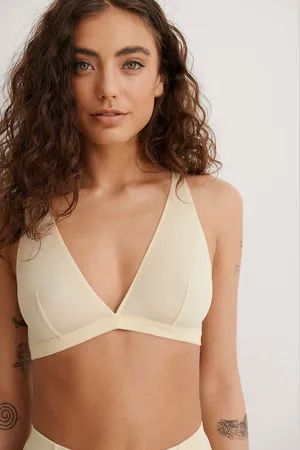NA-KD Dames top - Soft micro top - - S