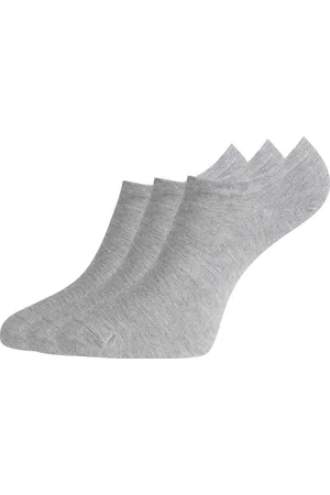 Bamboo Basics Comfortabel & Zijdezacht Jamie - Bamboe Footies Sokken (Multipack 3 stuks) Heren / Dames - No-Show - - 36-40