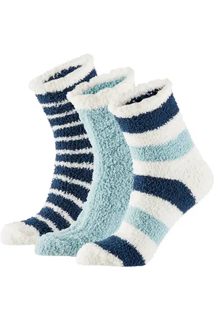 Apollo Bedsokken dames - - 3-Pak - One Size - Slaapsokken - Fluffy sokken - Warme sokken