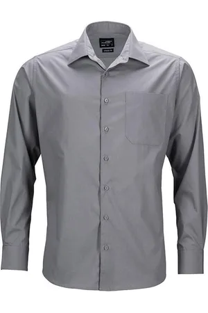 James & Nicholson James and Nicholson Heren Longsleeve Zakelijk Shirt