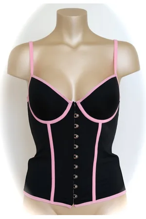 Sapph Miss Lilly - Bustier / korset - met roze accenten - Maat 70A