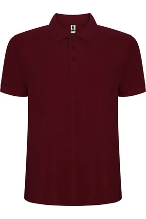 ROLY Donker Rode heren unisex Polo korte mouwen Pegaso merk maat 3XL