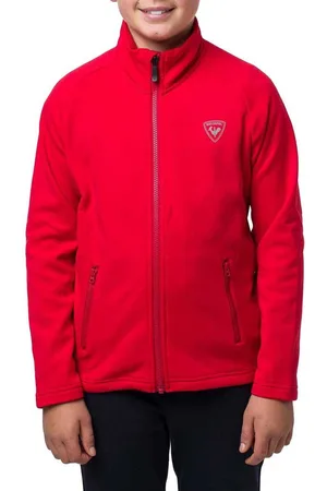 Rossignol Clim Sweatshirt Met Rits Rood 8 Years Jongen