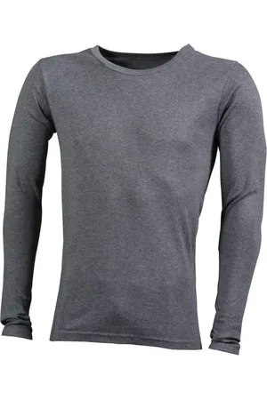 James & Nicholson James and Nicholson - Heren Lange Mouwen T-Shirt