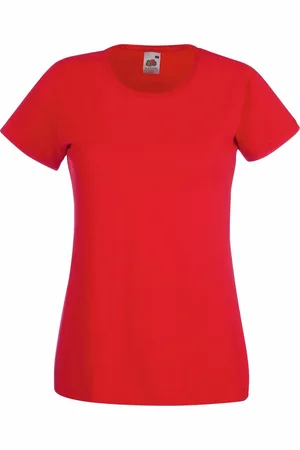 Fruit Of The Loom Dames/vrouwen Lady-Fit Valueweight Short Sleeve T-Shirt (Pak van 5)