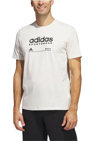 adidas Lounge T-shirt Met Korte Mouwen Wit M Man