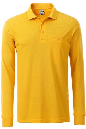 James & Nicholson James and Nicholson Heren Werkkleding Lange Mouwen Zak Polo