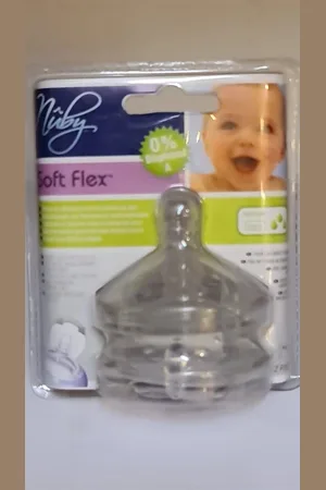 NÛBY Nuby soft flex - 2pack - met anti koliekventieltjes