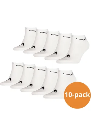 Head Sneaker Sokken - 10 paar sneakersokken - Unisex - - Maat 43/46