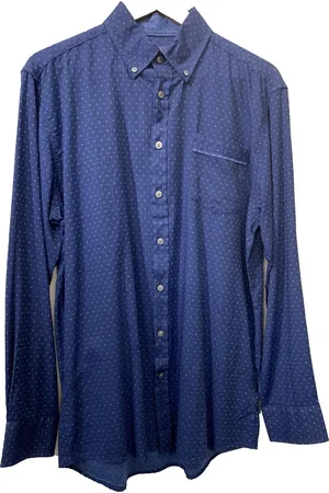 Gcm Heren overhemd - blouse - lange mouwen - print - 5002 - maat M