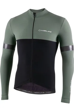 Nalini Heren - Fietsshirt - Lange Mouwen - Wielrenshirt - - Zwart - NEW WARM REFLEX J - S