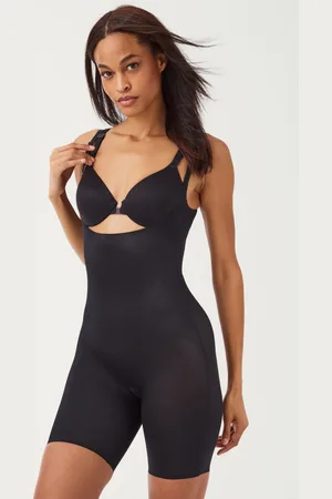 Spanx Thinstincts 2.0 Open Bust Mid Thigh Body - - Maat XL