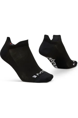 GripGrab Classic No Show Zomer Fietssokken 1 Paar Enkelsokken Coolmax Sport Sokken - Zwart - Unisex - Maat L (44-47)