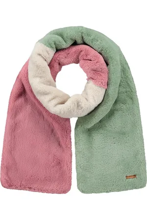 Barts Sudie sjaal - one size - groen/roze/