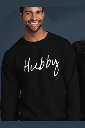 B and C Hubby / Wifey Trui (Hubby - Maat 4XL) | Koppel Cadeau | Valentijn Cadeautje voor hem & haar