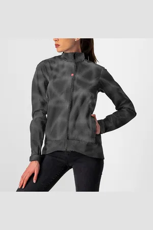 Castelli Casual regenjack Dames - COMMUTER W REFLEX JACKET LIGHT BLACK - L